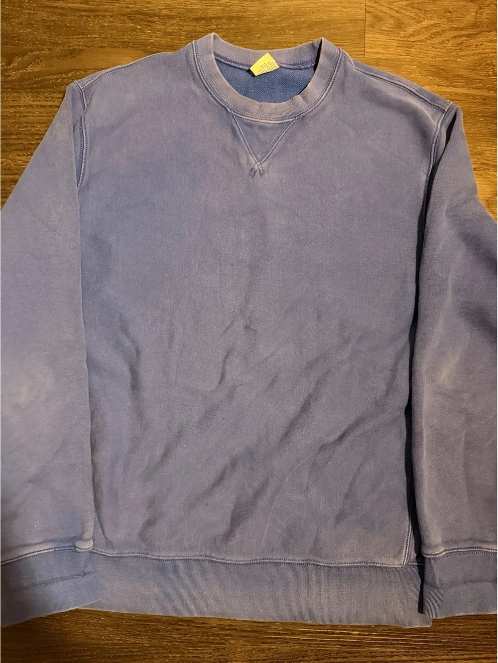 Vintage 90s J.Crew Red Pennant Tag Crewneck Sweatshirt XL